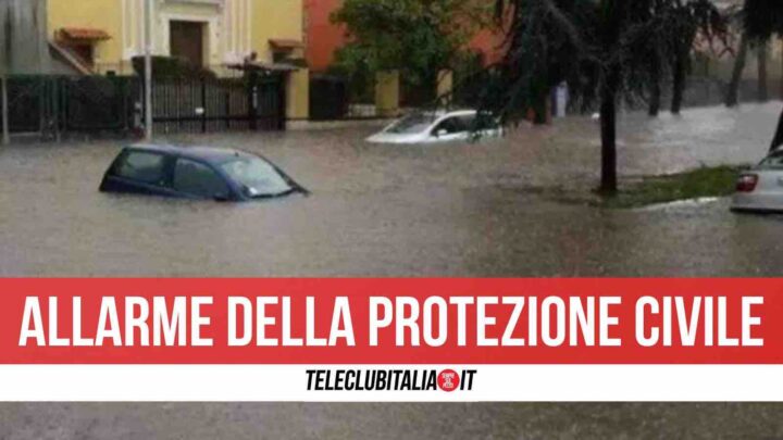 allerta meteo arancione campania