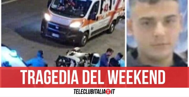 emanuele colonnese morto incidente salerno