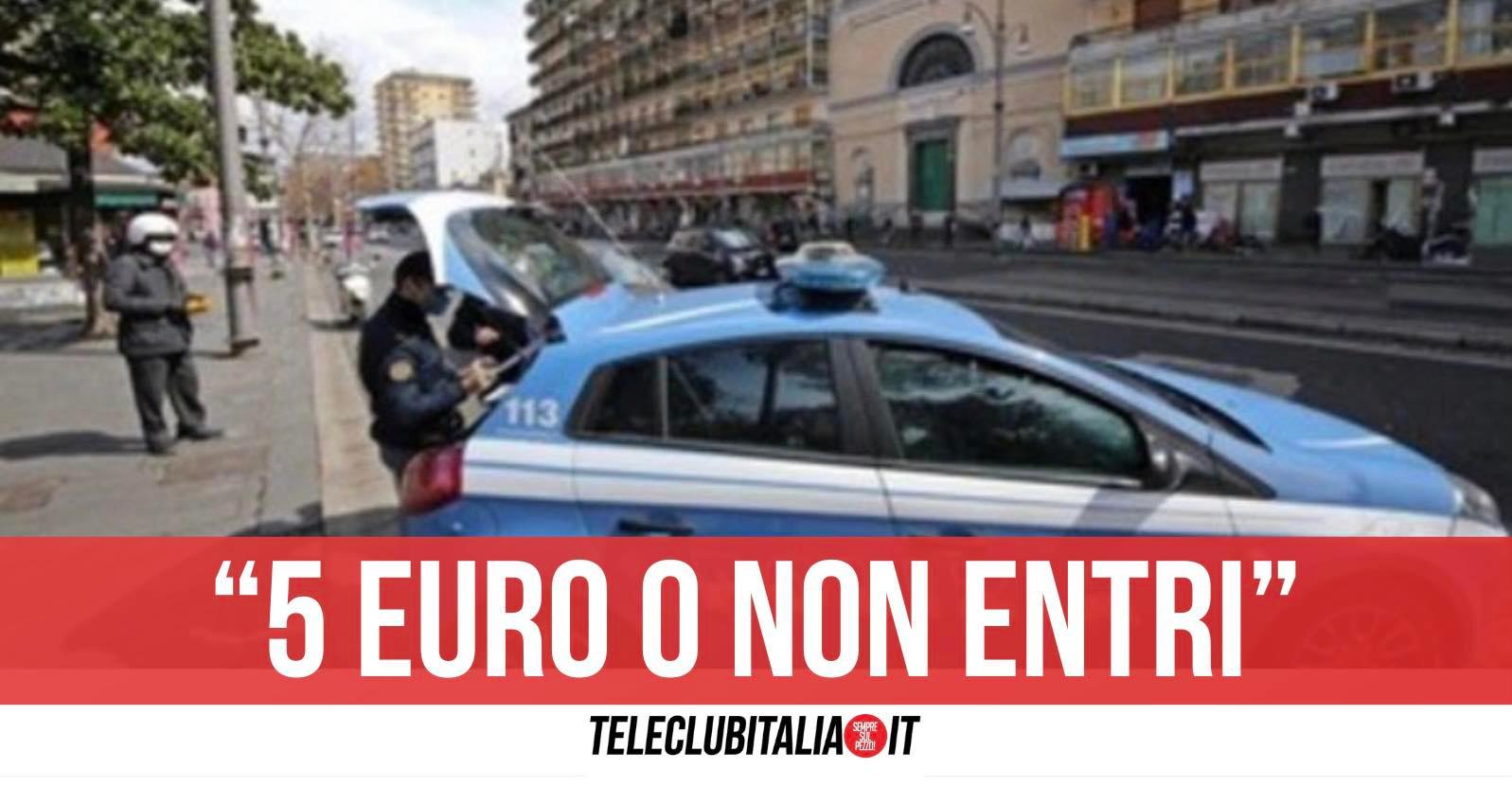 parcheggio privato corso lucci arrestato