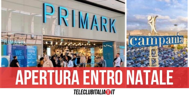 primark centro campania data apertura