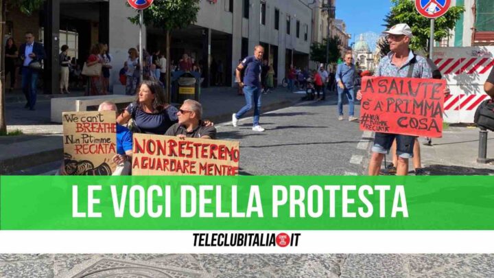 protesta giugliano