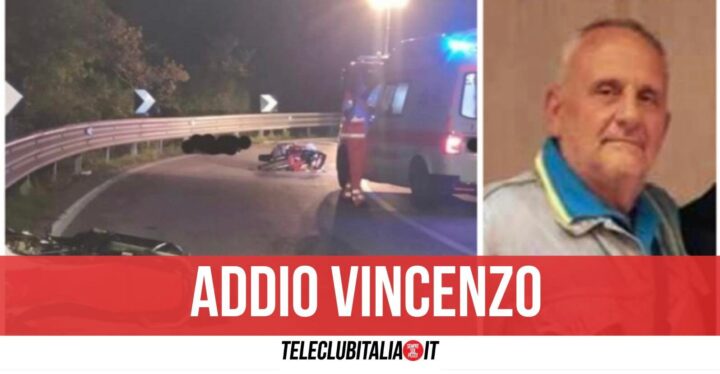 vincenzo morto moto colli al volturno