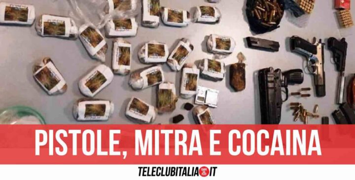 napoli arsenale droga in casa