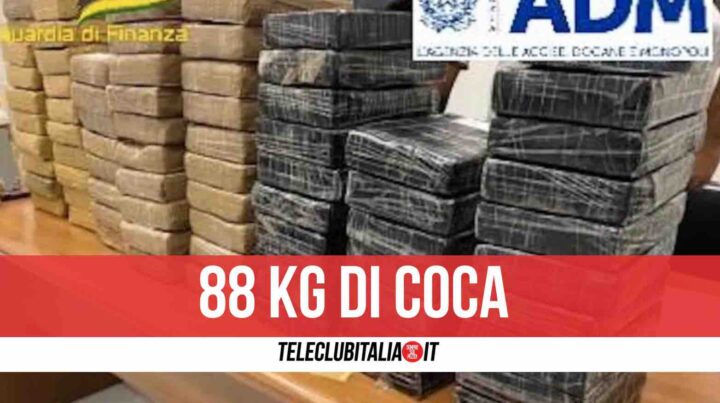 sequestro cocaina porto di napoli