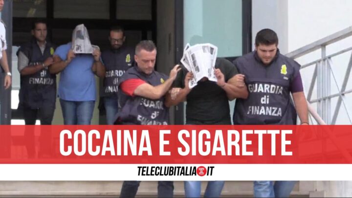 arresti napoli sigarette cocaina 12 nomi