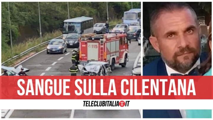 giuseppe la greca morto incidente cilentana