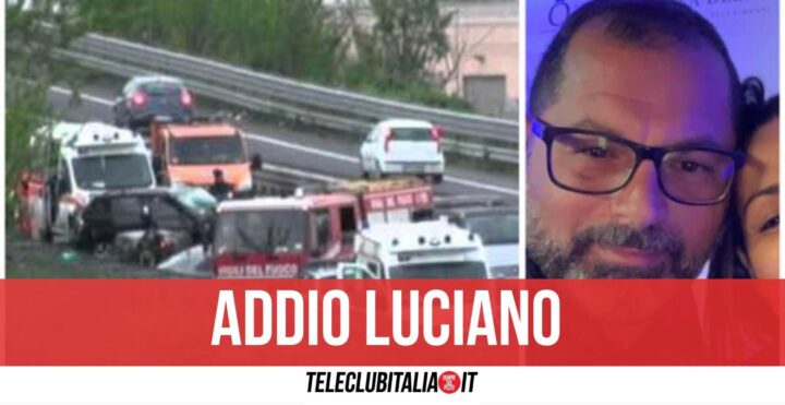 luciano verolla morto incidente nola villa literno