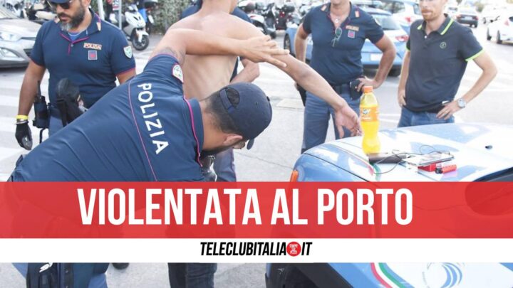 poliziotta violentata napoli porto