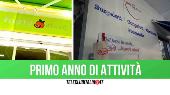 Primo anno di attività per Gelo Store e Frutta Store a Giugliano