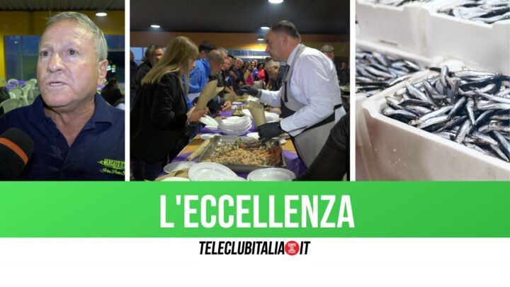 Sacro Cuore, grande successo per la "Sagra del Pesce" al Mercato Ittico di #mugnano