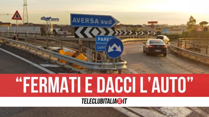 tentativo rapina asse mediano aversa trentola