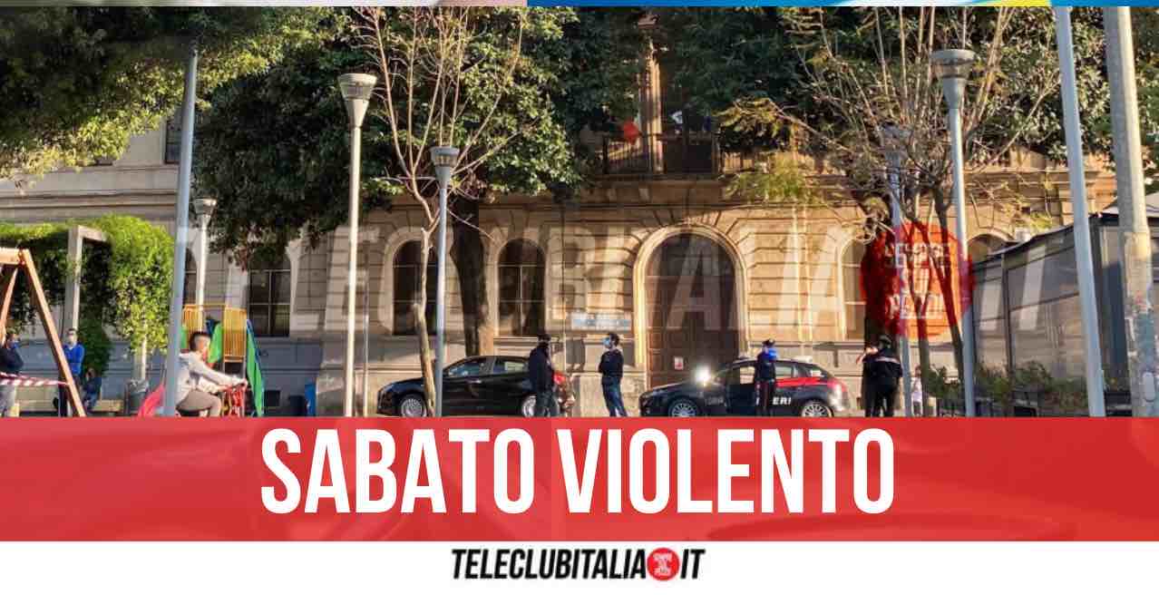 Giugliano, schiaffi e pugni tra ragazzini in piazza Gramsci: un ferito