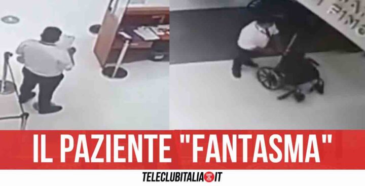 fantasma entra in ospedale video virale