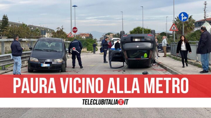 giugliano incidente metro via signorelli