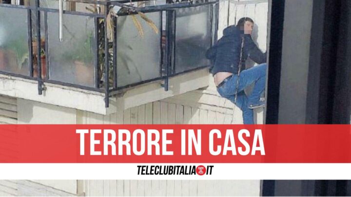 miano arrampicato casa dell'ex arrestato