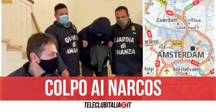 narcos droga olanda napoli 16 arresti