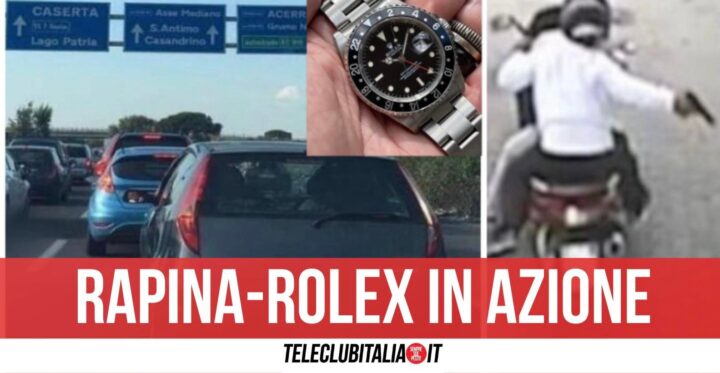 rapina asse mediano rolex sant'antimo casandrino