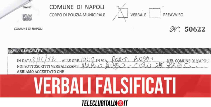 napoli truffa falsi verbali