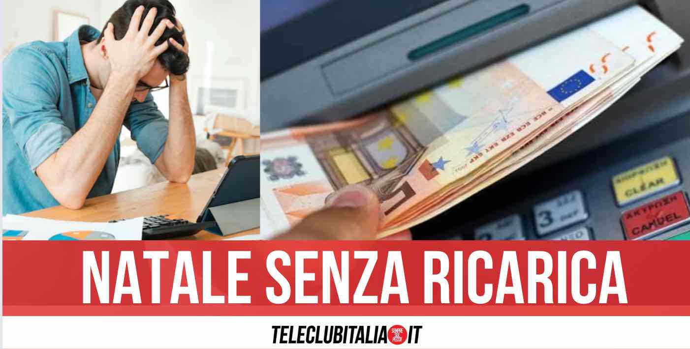 reddito di cittadinanza dicembre ricarica