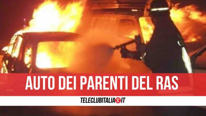 incendio auto ponticelli