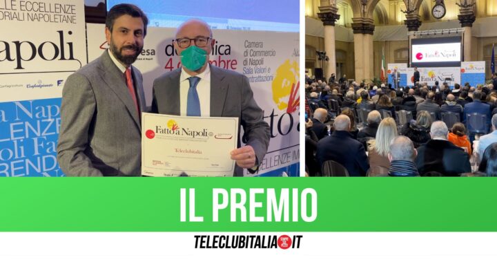 "Fatto a Napoli", la kermesse dedicata alle imprese: premiata TeleClubItalia