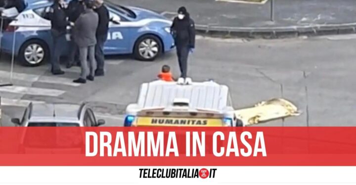 morto caivano precipitato balcone mentre fuga sigaretta