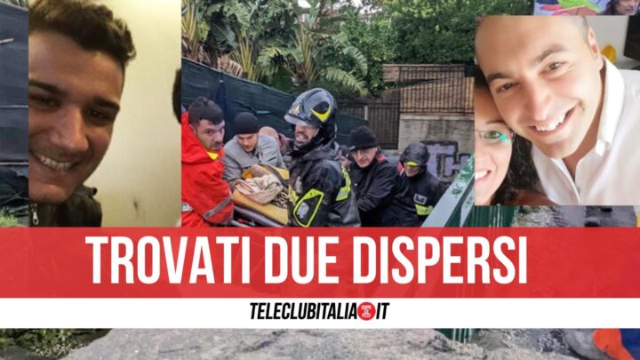 trovati due dispersi via celario ischia