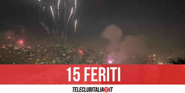 Capodanno, il bilancio: più feriti rispetto al 2022