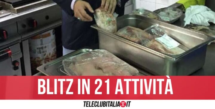 napoli blitz asl chiusi due ristoranti