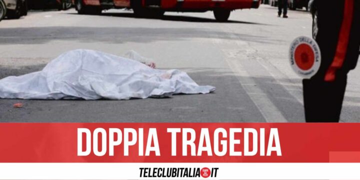 Napoli, un morto in strada e uno in casa: ipotesi omicidio-suicidio