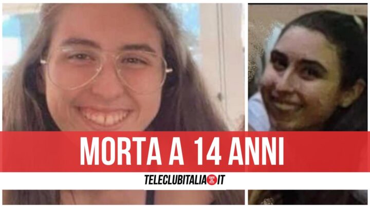 anna maione morta malore 14 anni