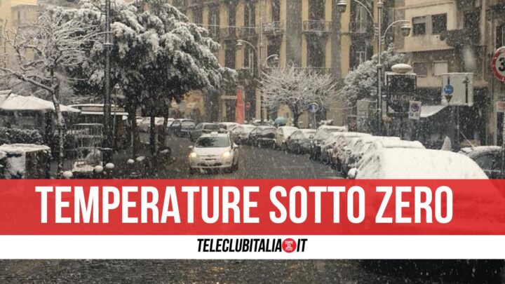 previsioni meteo neve campania gennaio 2023