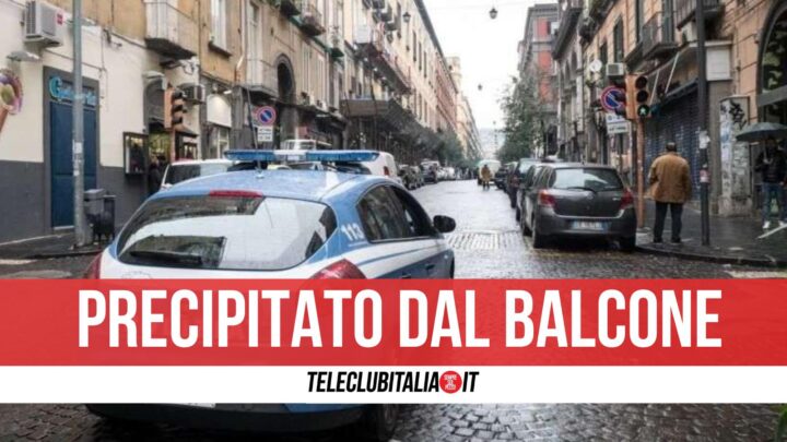 via duomo morto 28 anni precipitato balcone