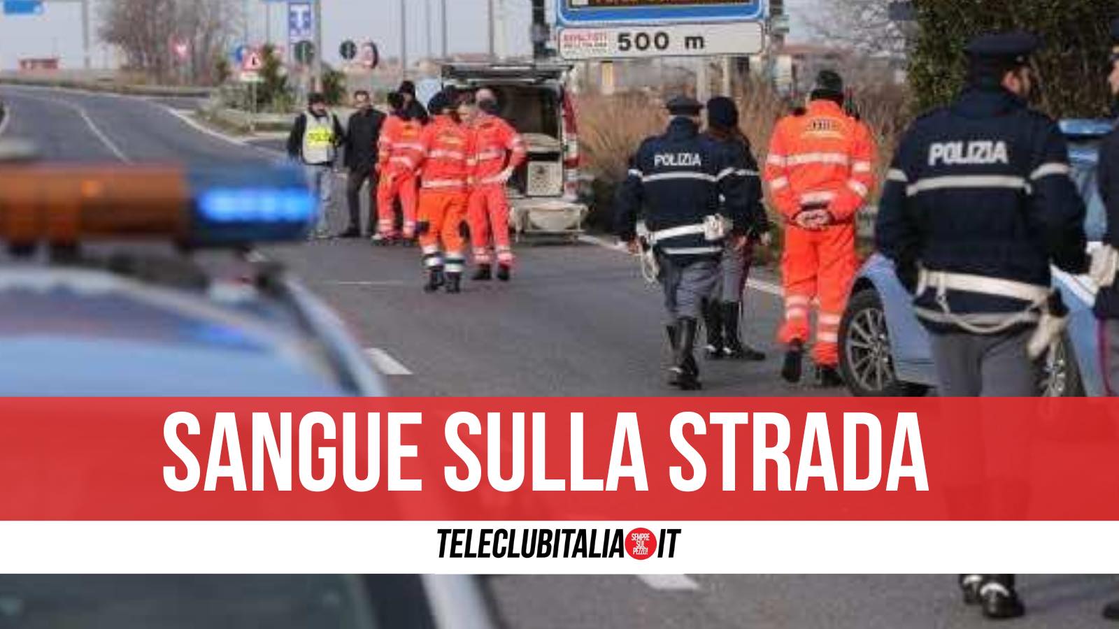 incidente giugliano asse mediano 15 febbraio