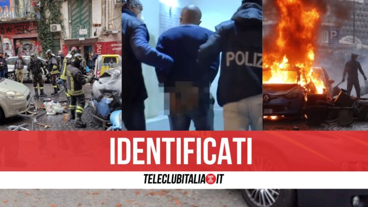 Scontri tra tifoserie a Napoli, chi sono gli 8 arrestati