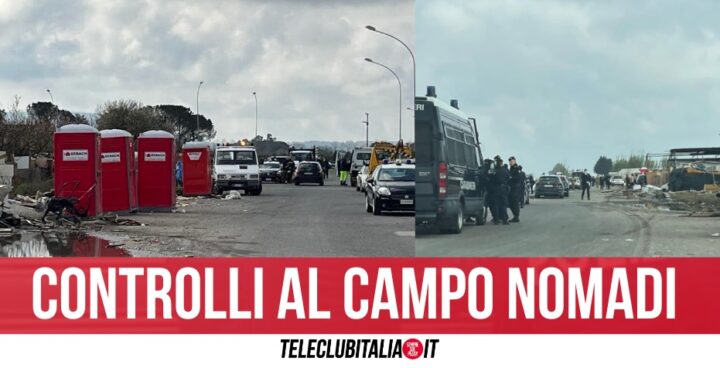 Giugliano. Blitz al campo rom, il sindaco: "Attenzioni alle ritorsioni"