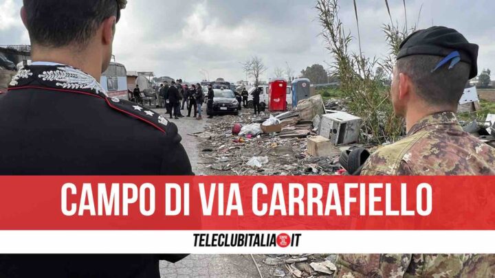 blitz campo rom giugliano