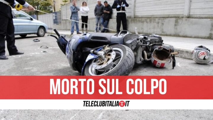 incidente sannitica casoria morto 26enne