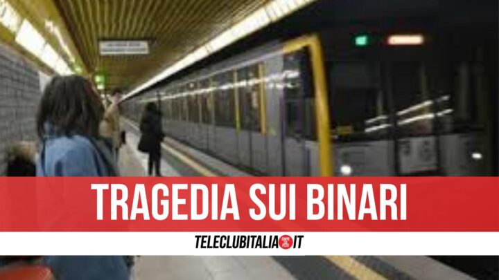 morto linea 2 napoli metropolitana