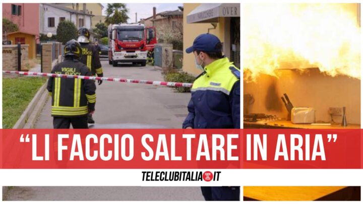 sant'anastasia tenta di uccidere figli ex in casa