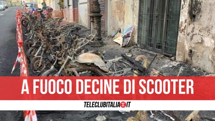 scooter fiamme via tasso