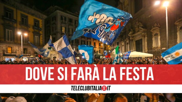 festeggiamenti terzo scudetto dove napoli provincia