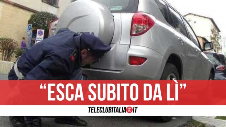 ladro di marmitte arrestato secondigliano