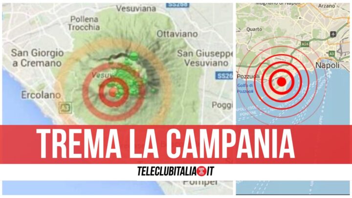 terremoti vesuvio campi flegrei