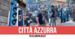 Napoli, i semafori diventano azzurri: intanto è di nuovo festa in città