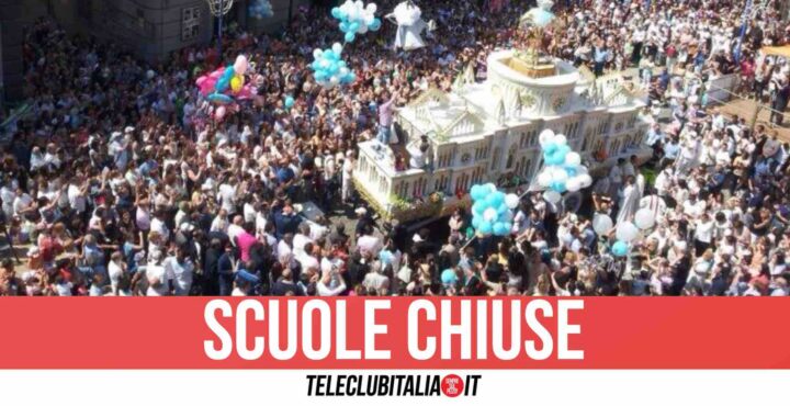 Festeggiamenti Madonna della Pace: scuole chiuse a Giugliano