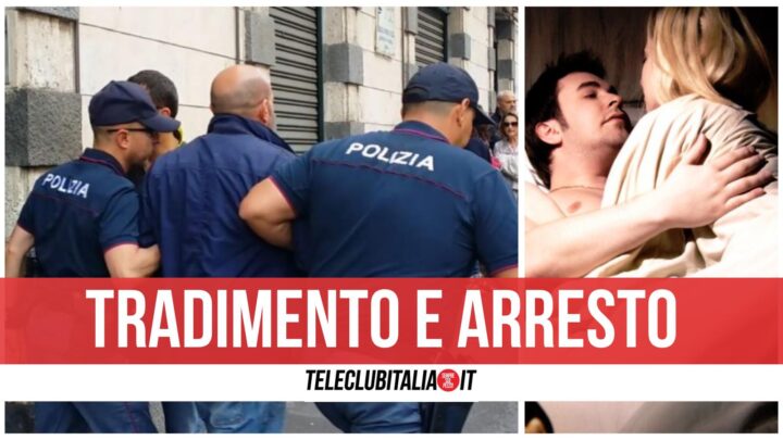 benevento arrestato marito violento