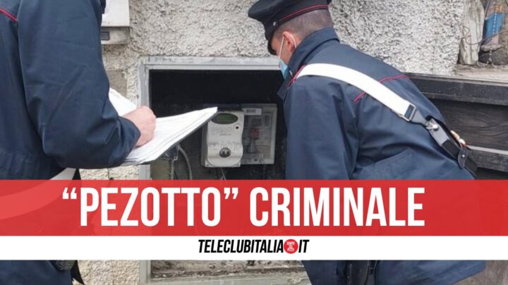 contatore manomesso pezzotto camposano denunciate due commercianti