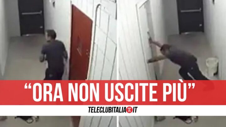 ladri intrappolati aversa arrestati