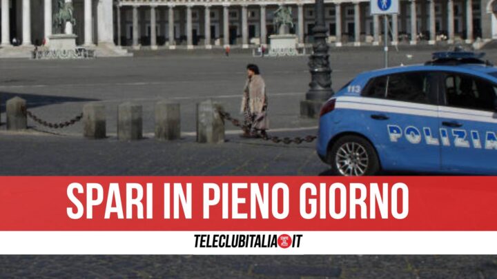 sparatoria vicino piazza plebiscito napoli